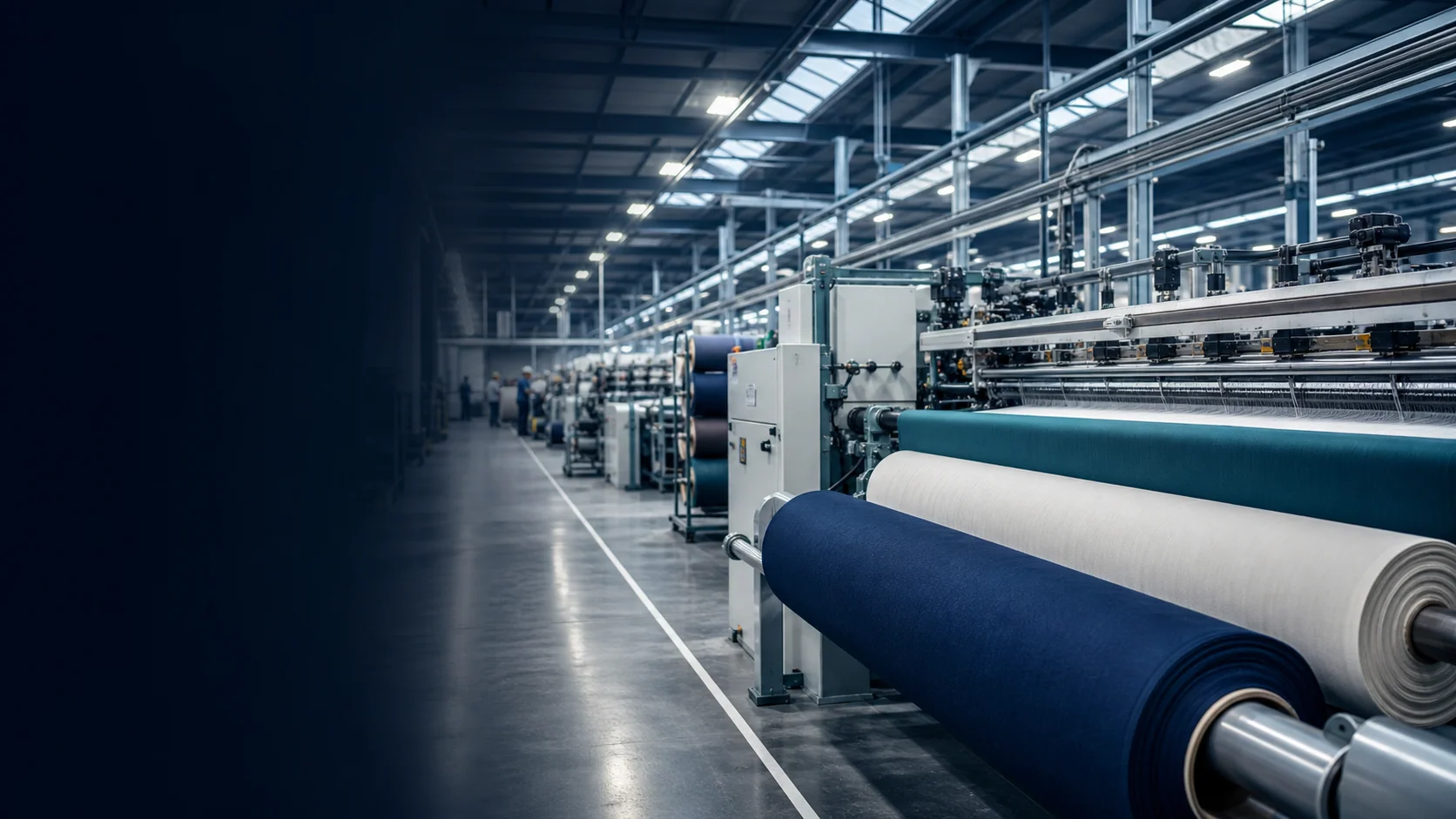 Advanced automated textile manufacturing facility