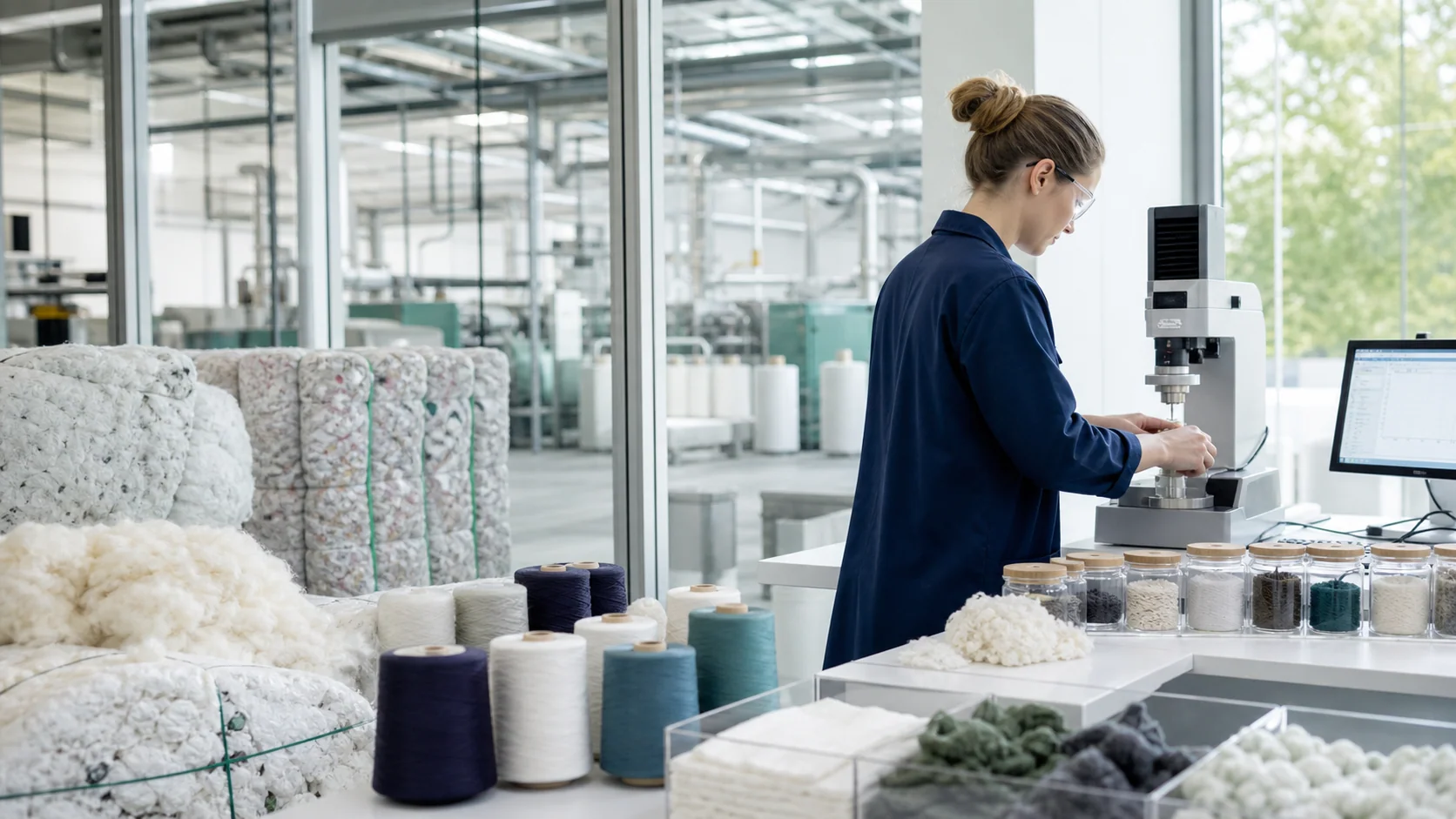 Sustainable textile quality assurance laboratory
